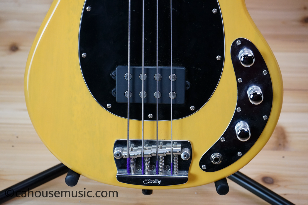 Sterling by Music Man StingRay Classic RAY24CA Bass Guitar Butterscotch Used