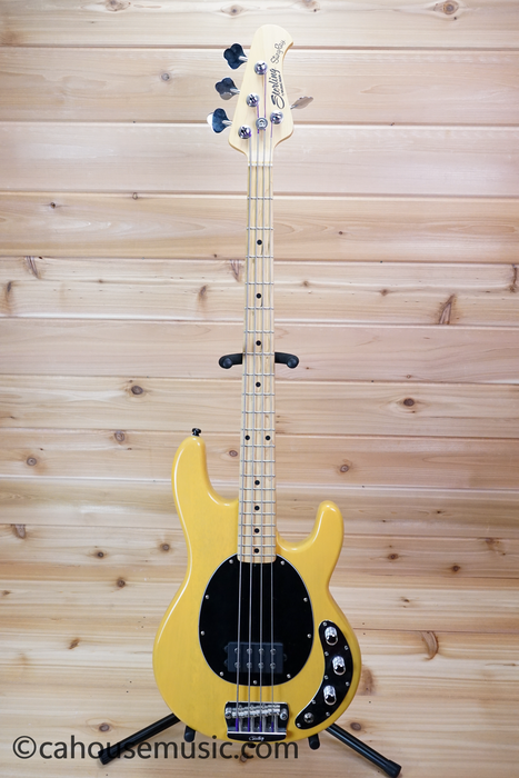 Sterling by Music Man StingRay Classic RAY24CA Bass Guitar Butterscotch Used
