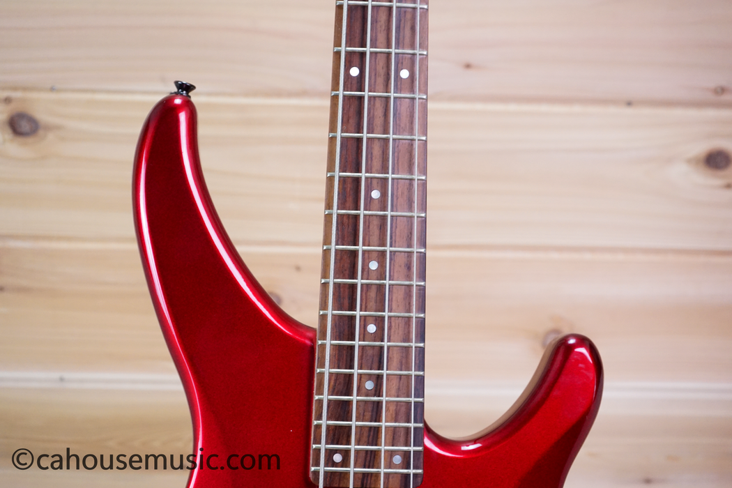 Yamaha TRBX304 Bass Guitar Candy Apple Red Used