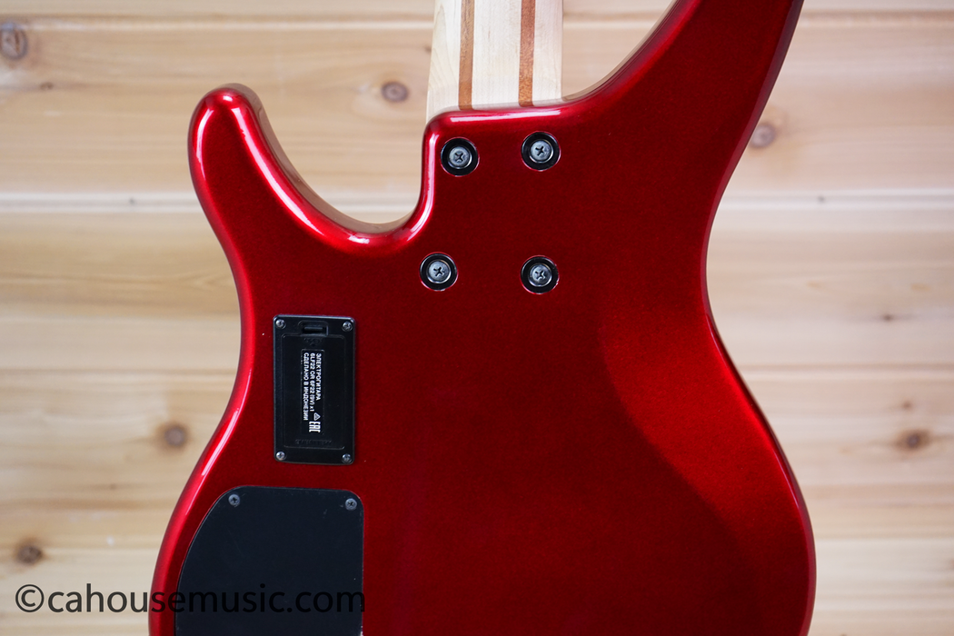 Yamaha TRBX304 Bass Guitar Candy Apple Red Used