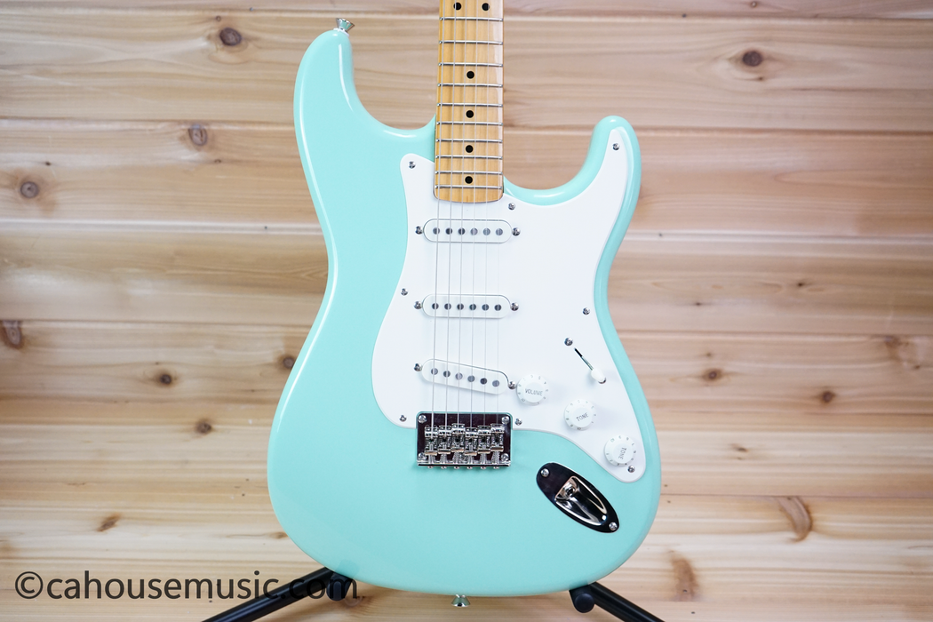 Squier Classic Vibe '50s Stratocaster HT Maple Fingerboard Seafoam Green Electric Guitar Used