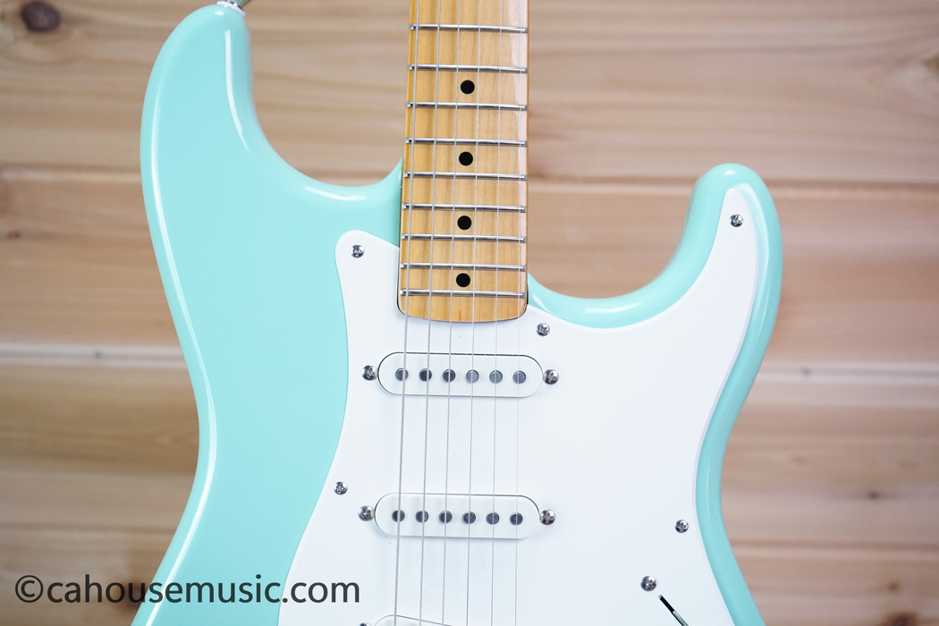 Squier Classic Vibe '50s Stratocaster HT Maple Fingerboard Seafoam Green Electric Guitar Used