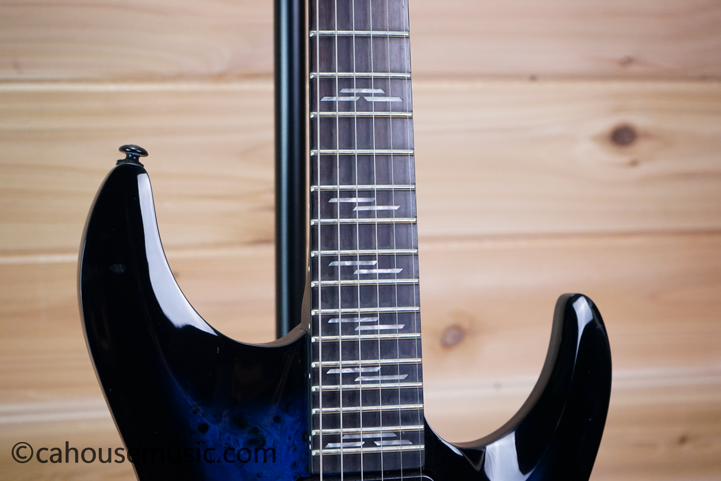 Schecter Omen Elite-6 FR Electric Guitar - See Thru Blue Burst Used