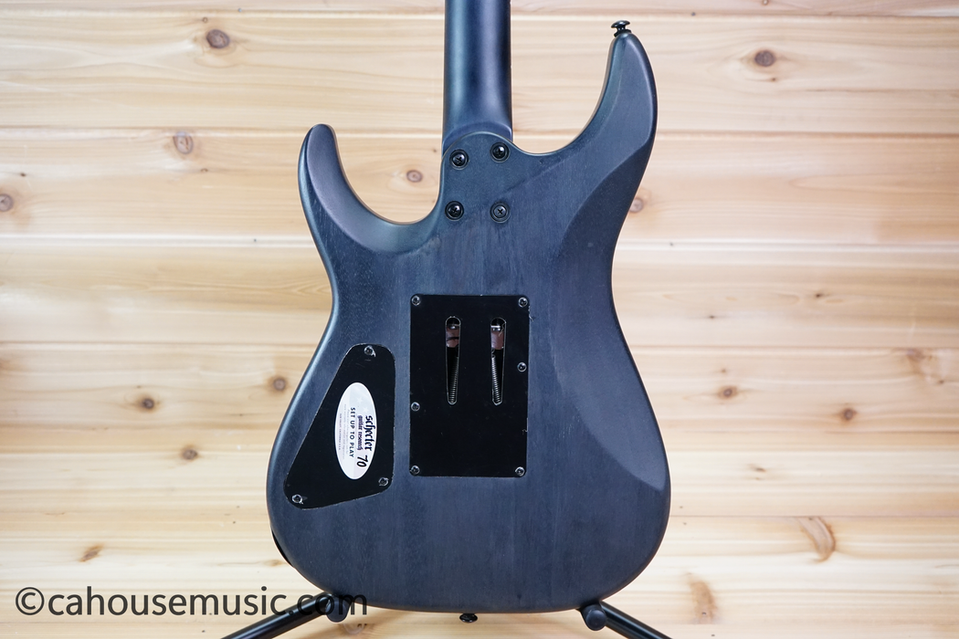 Schecter Omen Elite-6 FR Electric Guitar - See Thru Blue Burst Used