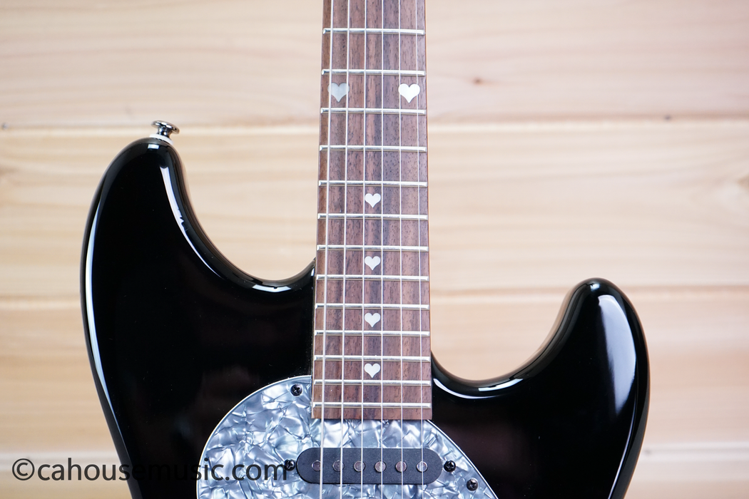 Daisy Rock Rebel Rockit Heart Black Pearl Electric Guitar Used