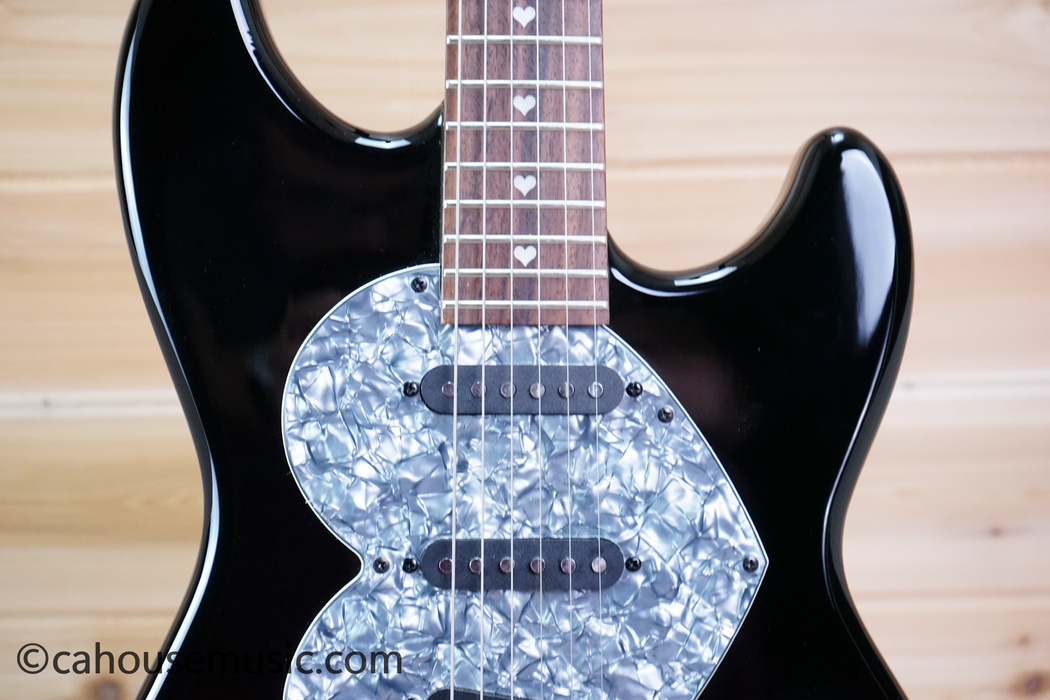 Daisy Rock Rebel Rockit Heart Black Pearl Electric Guitar Used