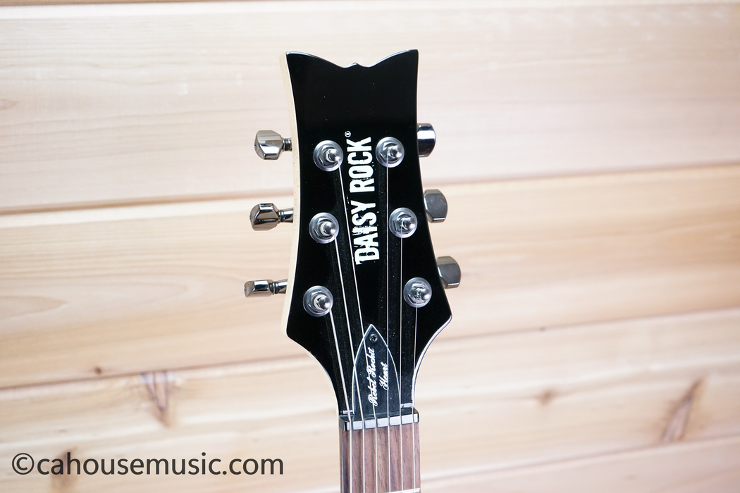 Daisy Rock Rebel Rockit Heart Black Pearl Electric Guitar Used