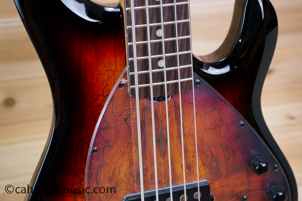 Sterling by Music Man StingRay5 RAY35 5-String Music Man / StingRay Bass Guitar 3-Tone Sunburst Used - Shipping Damage Special