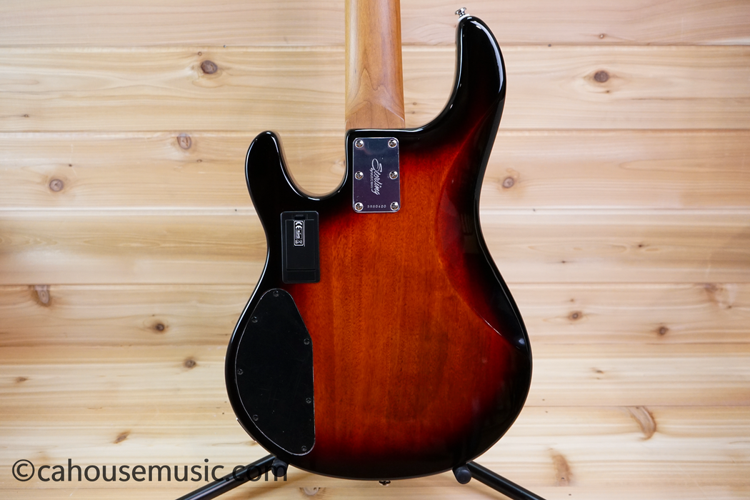 Sterling by Music Man StingRay5 RAY35 5-String Music Man / StingRay Bass Guitar 3-Tone Sunburst Used - Shipping Damage Special