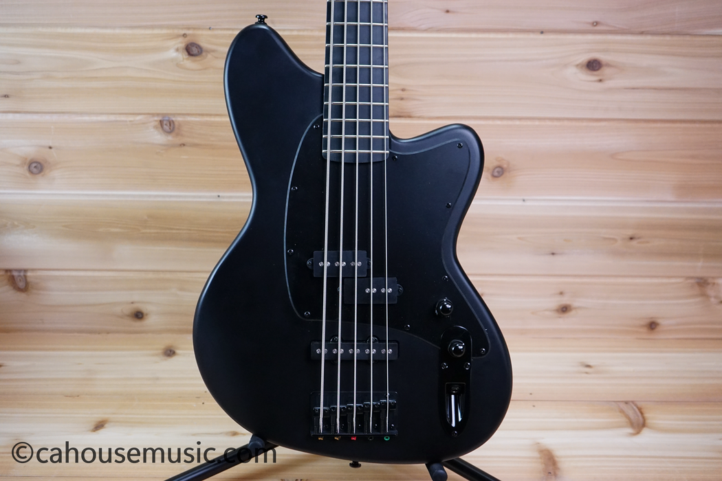 Ibanez TMB425BBKF Talman 5-String PJ Bass Guitar Black Flat - Shipping Damage Special