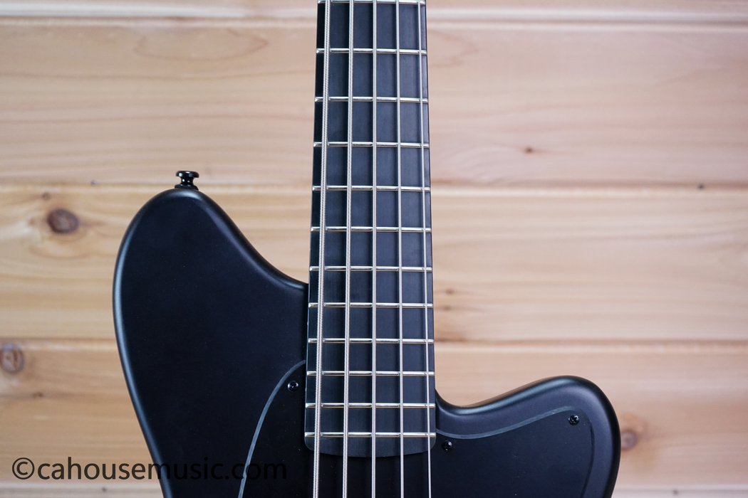 Ibanez TMB425BBKF Talman 5-String PJ Bass Guitar Black Flat - Shipping Damage Special