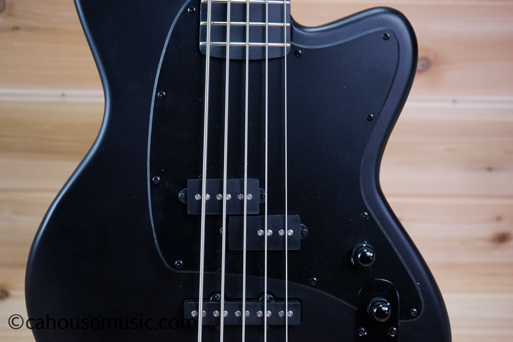 Ibanez TMB425BBKF Talman 5-String PJ Bass Guitar Black Flat - Shipping Damage Special