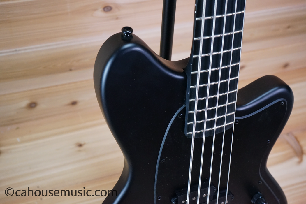Ibanez TMB425BBKF Talman 5-String PJ Bass Guitar Black Flat - Shipping Damage Special