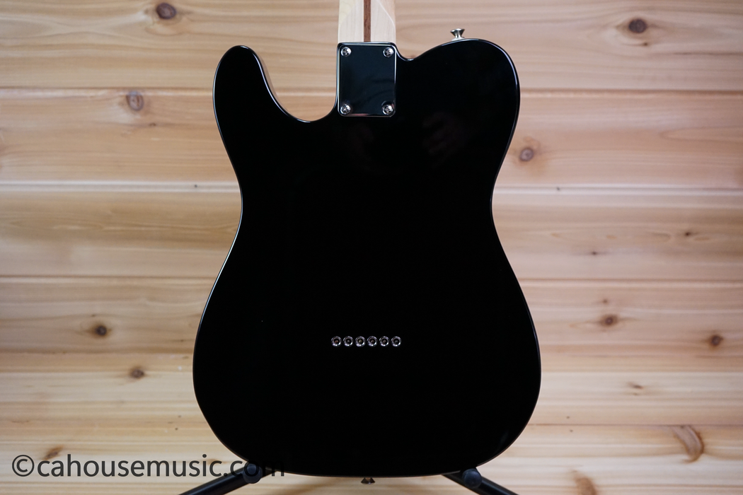 Fender Standard Telecaster Maple Neck Electric Guitar Black Used