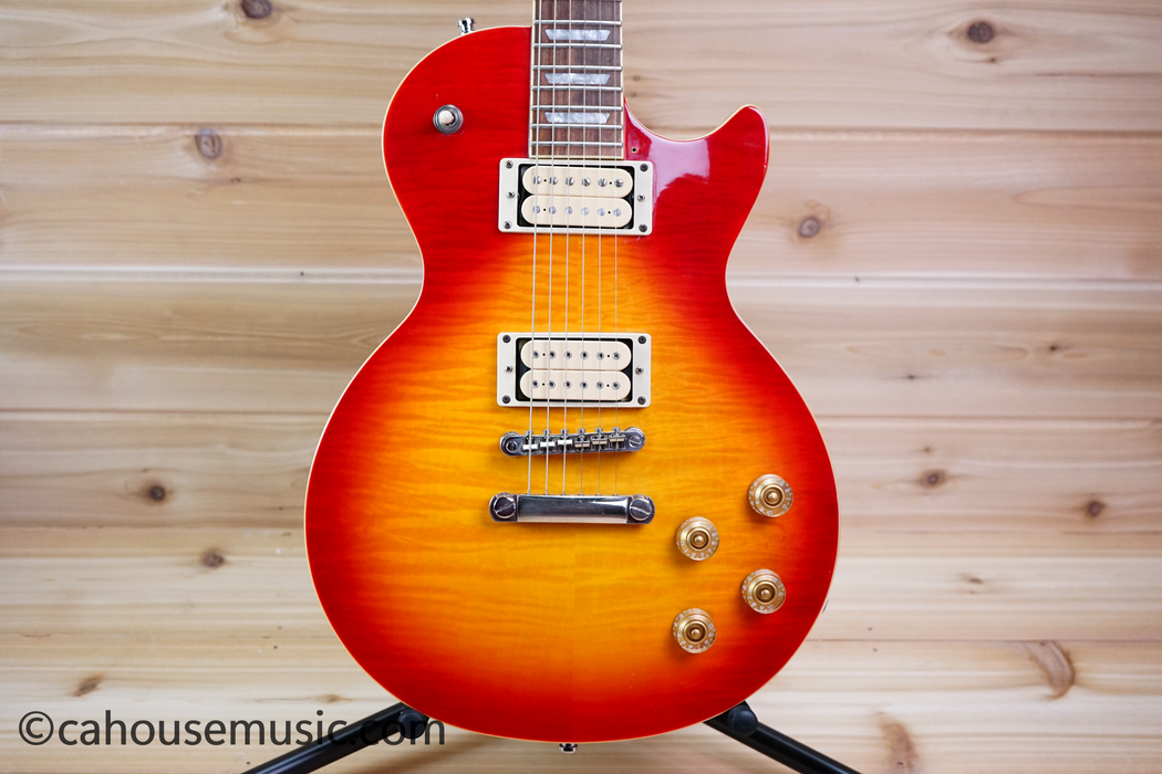 Epiphone Les Paul Standard Plustop PRO Les Paul Electric Guitar Heritage Cherry Sunburst Used