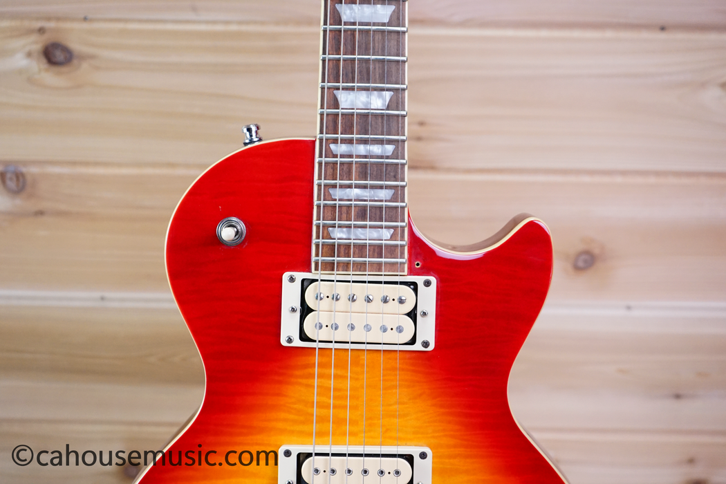 Epiphone Les Paul Standard Plustop PRO Les Paul Electric Guitar Heritage Cherry Sunburst Used