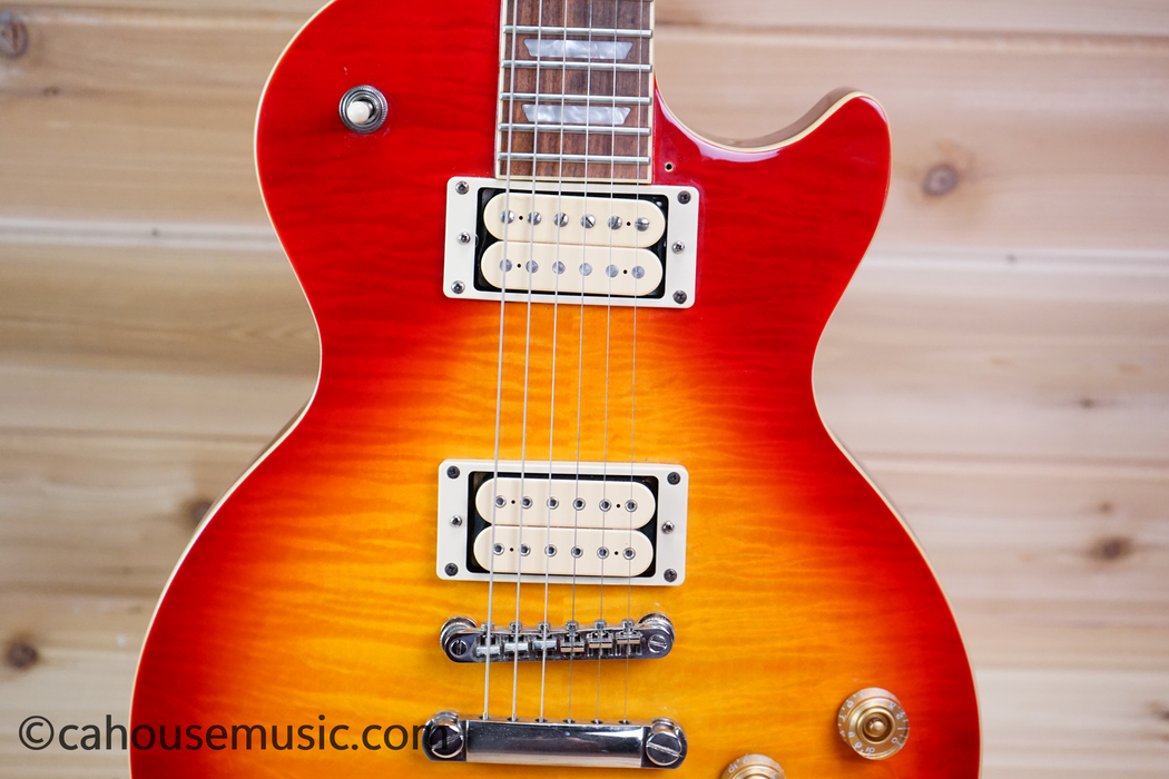 Epiphone Les Paul Standard Plustop PRO Les Paul Electric Guitar Heritage Cherry Sunburst Used