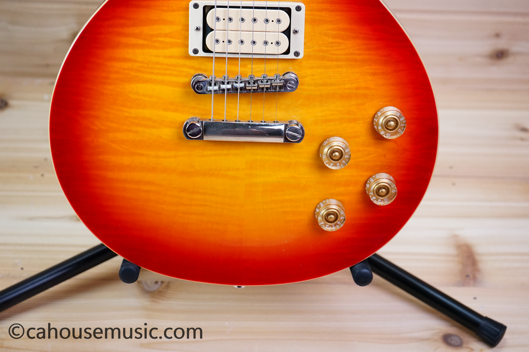 Epiphone Les Paul Standard Plustop PRO Les Paul Electric Guitar Heritage Cherry Sunburst Used