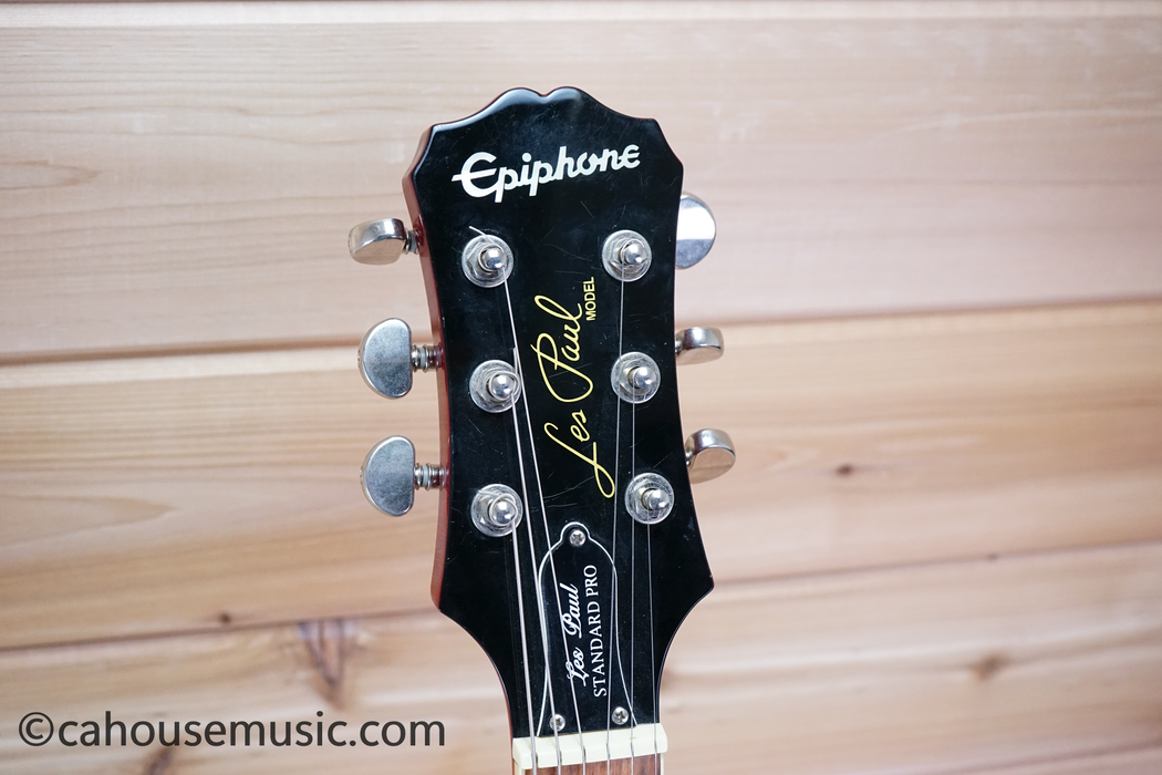 Epiphone Les Paul Standard Plustop PRO Les Paul Electric Guitar Heritage Cherry Sunburst Used