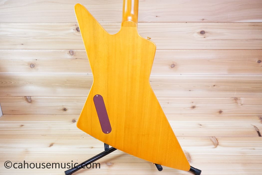 Epiphone 1958 Korina Explorer Reissue Antique Natural Electric Guitar Used