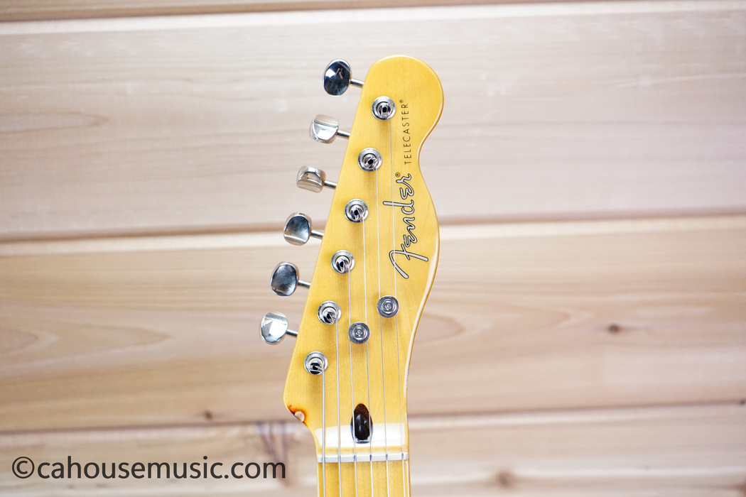 Fender Modern Player Telecaster Plus Maple Telecaster Electric Guitar Honey Burst Used
