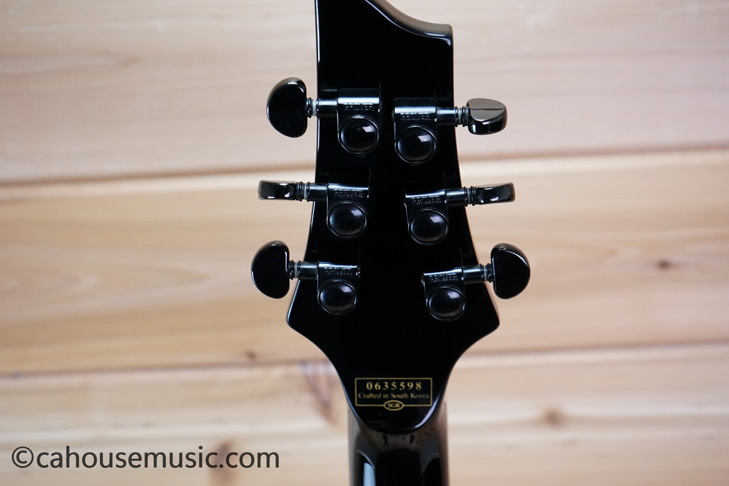 Schecter Hellraiser C-1 Gloss Black Electric Guitar Used