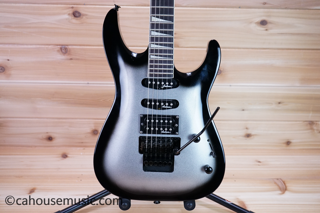 Jackson JS Series Dinky Arch Top JS34 DKA Silverburst Electric Guitar Used