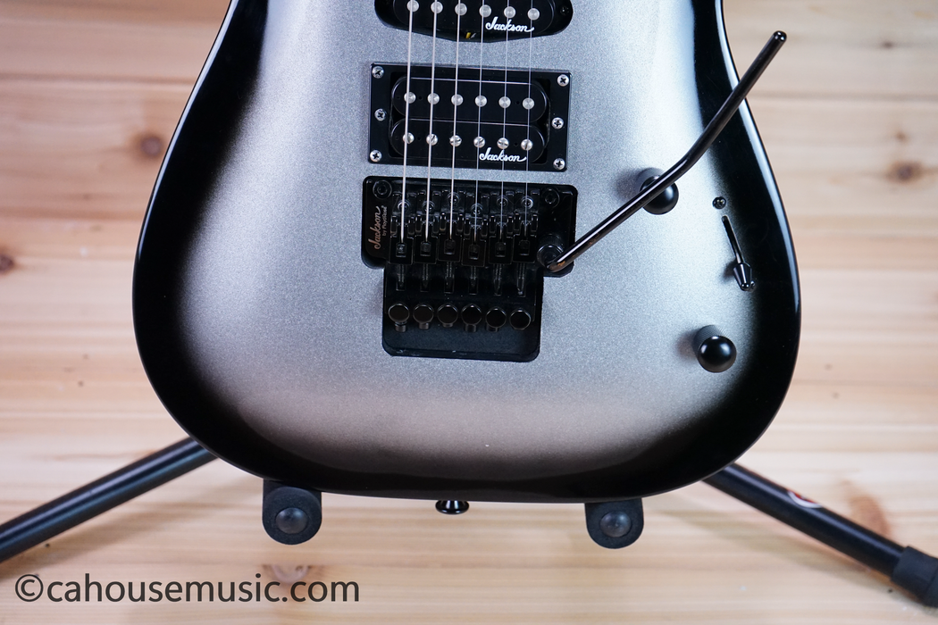 Jackson JS Series Dinky Arch Top JS34 DKA Silverburst Electric Guitar Used