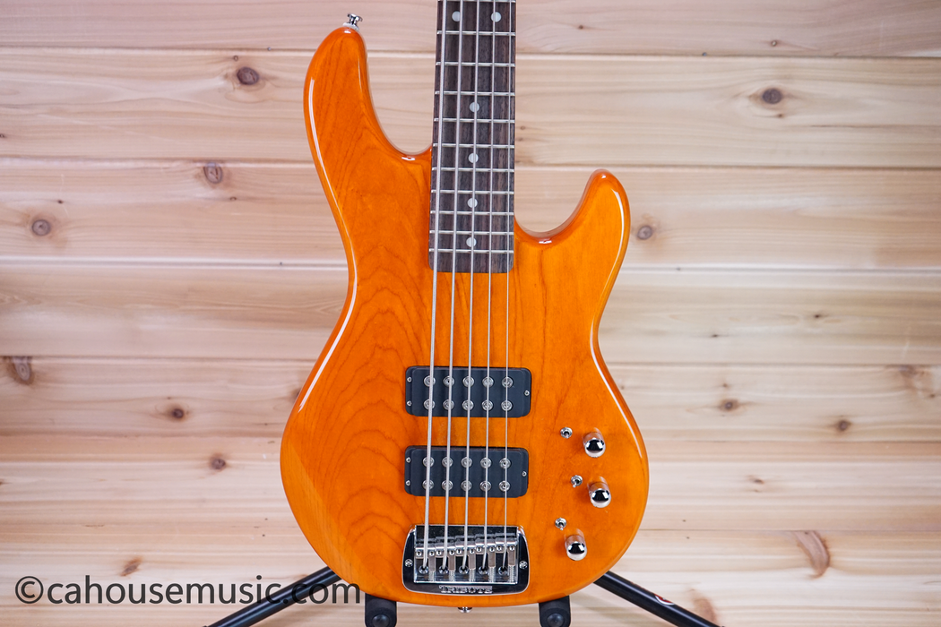 G&L Tribute L-2500 5-String Bass Guitar Natural Used