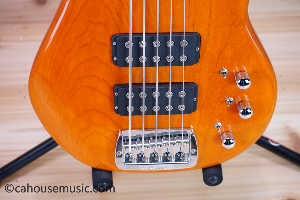 G&L Tribute L-2500 5-String Bass Guitar Natural Used