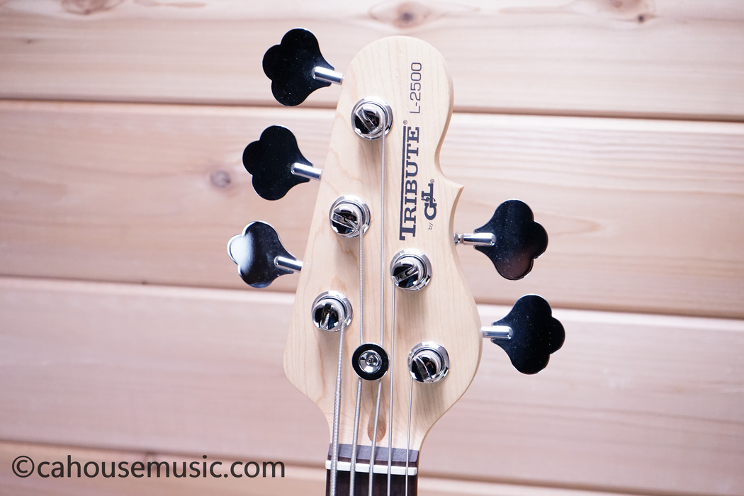 G&L Tribute L-2500 5-String Bass Guitar Natural Used
