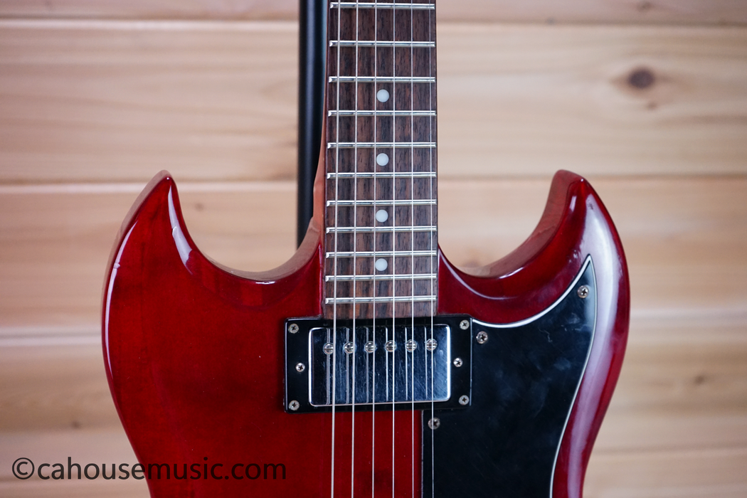 Jay Turser JT-50 SG-Style Solid Body Electric Guitar Cherry Red Used
