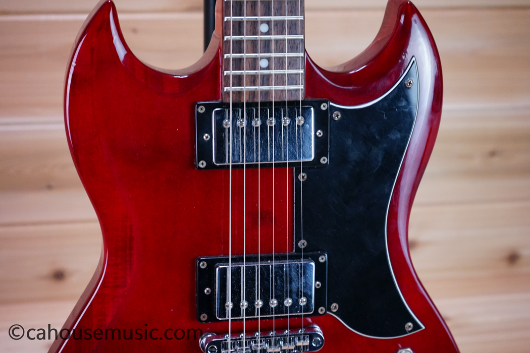 Jay Turser JT-50 SG-Style Solid Body Electric Guitar Cherry Red Used