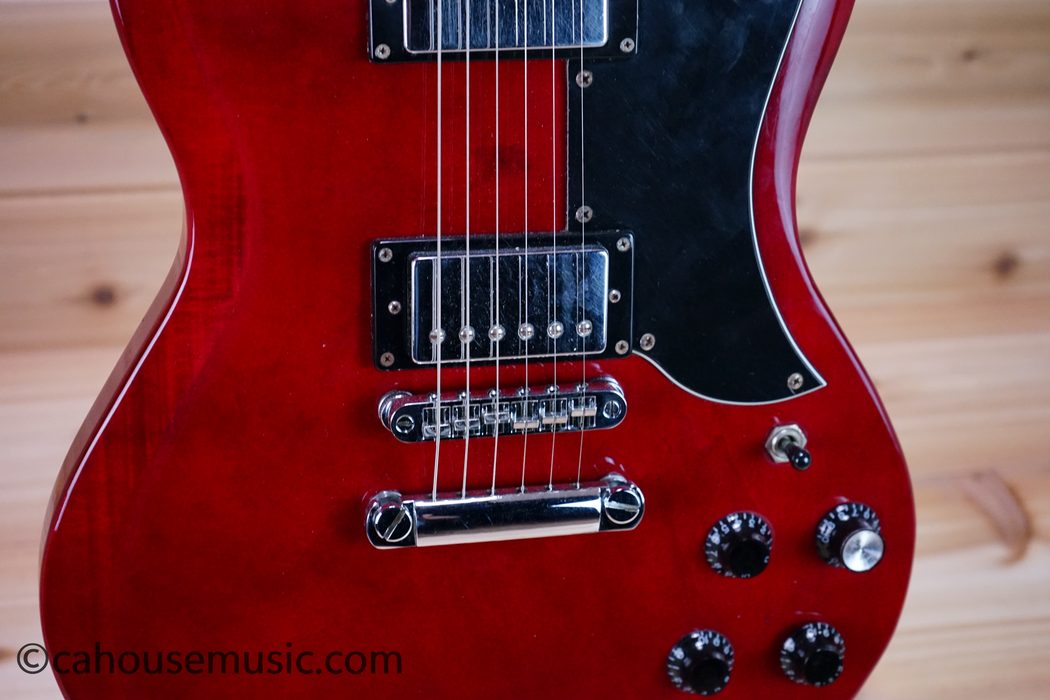 Jay Turser JT-50 SG-Style Solid Body Electric Guitar Cherry Red Used