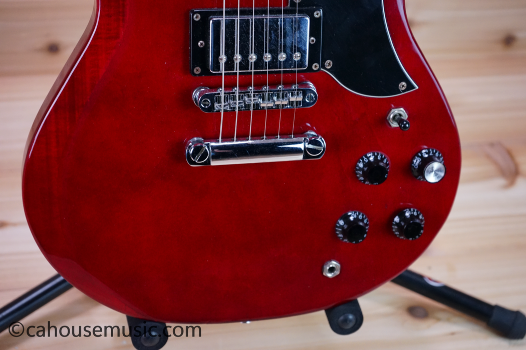 Jay Turser JT-50 SG-Style Solid Body Electric Guitar Cherry Red Used