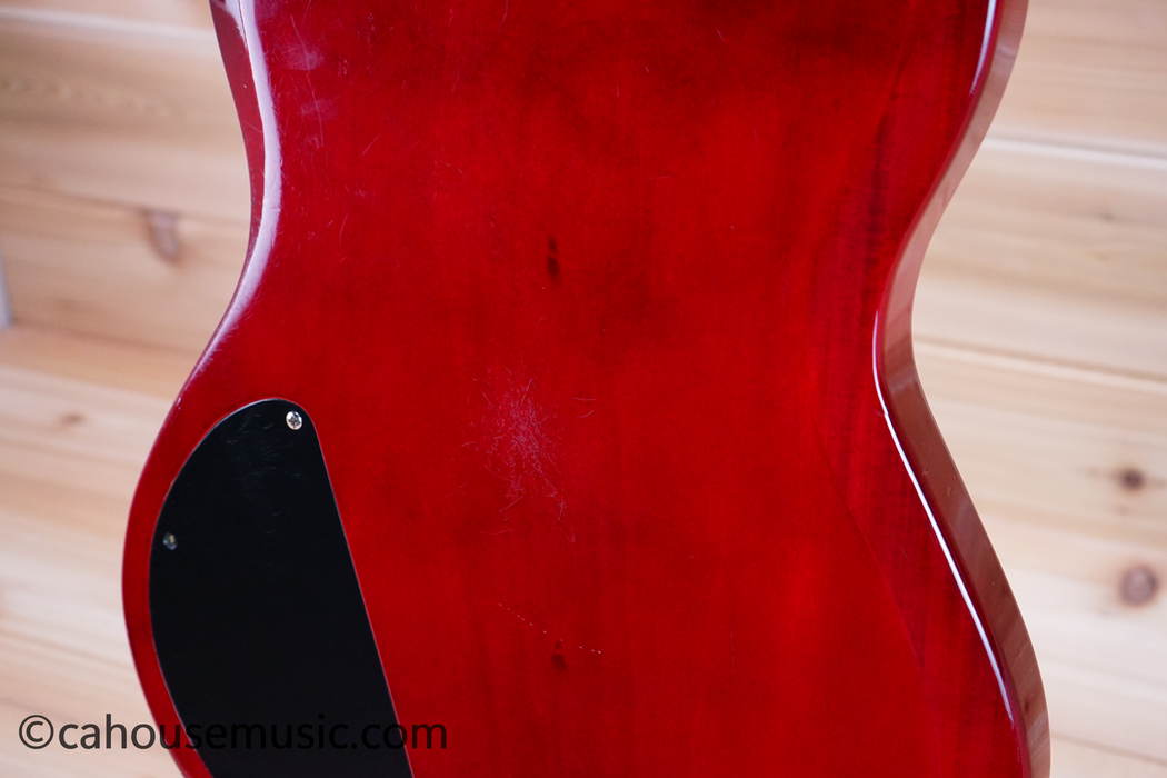 Jay Turser JT-50 SG-Style Solid Body Electric Guitar Cherry Red Used