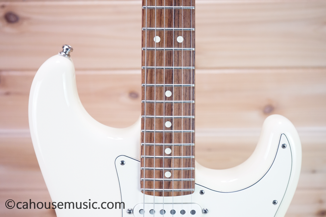 Fender American Standard Stratocaster Electric Guitar Olympic White Used