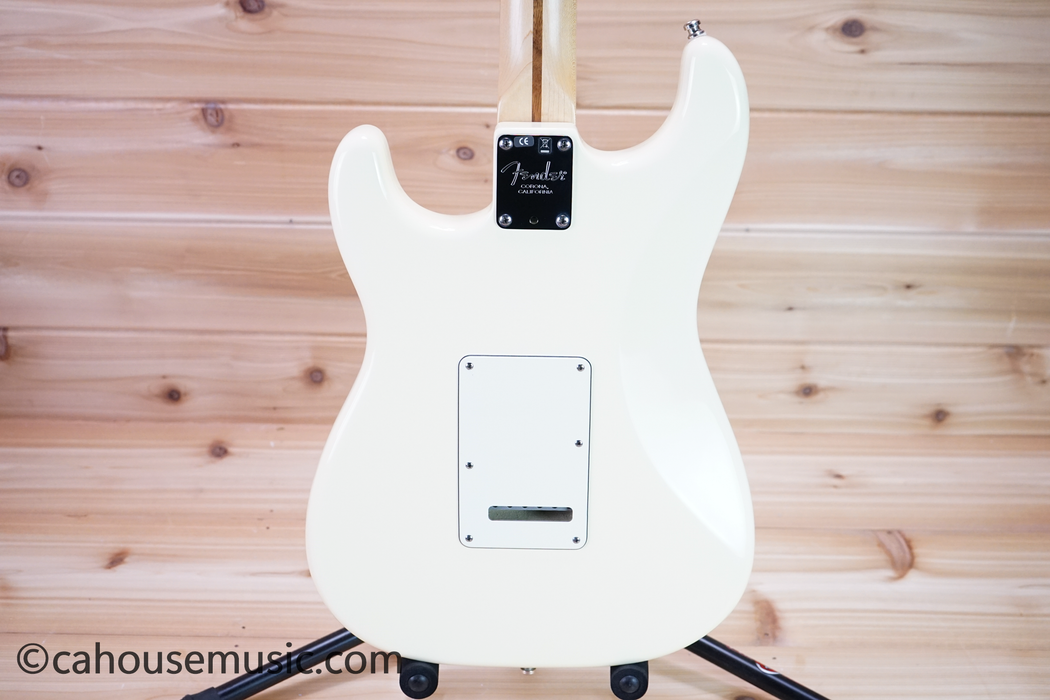 Fender American Standard Stratocaster Electric Guitar Olympic White Used