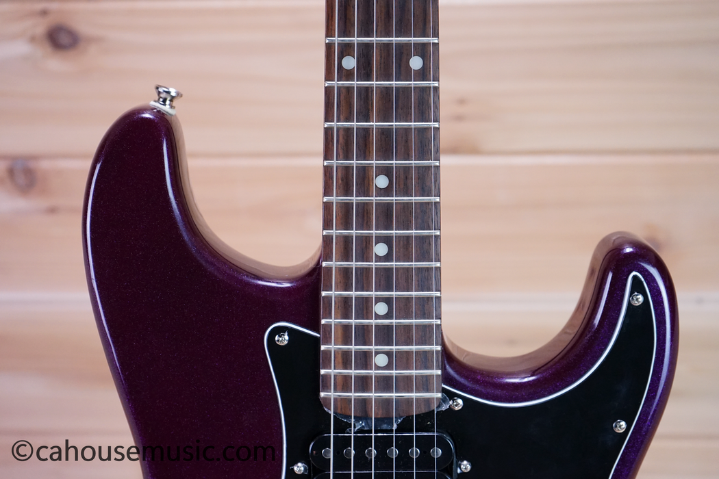 Squier Standard Fat Stratocaster Electric Guitar Purple Used