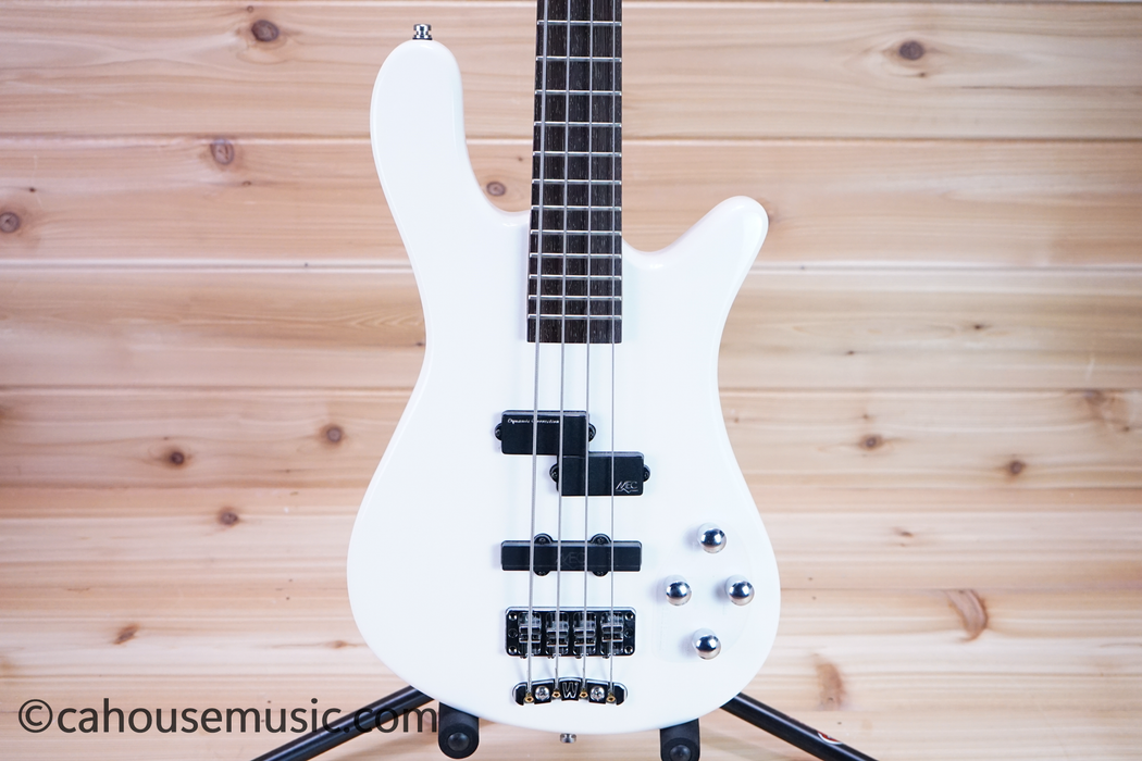 Warwick RockBass Streamer LX Bass Guitar White Used