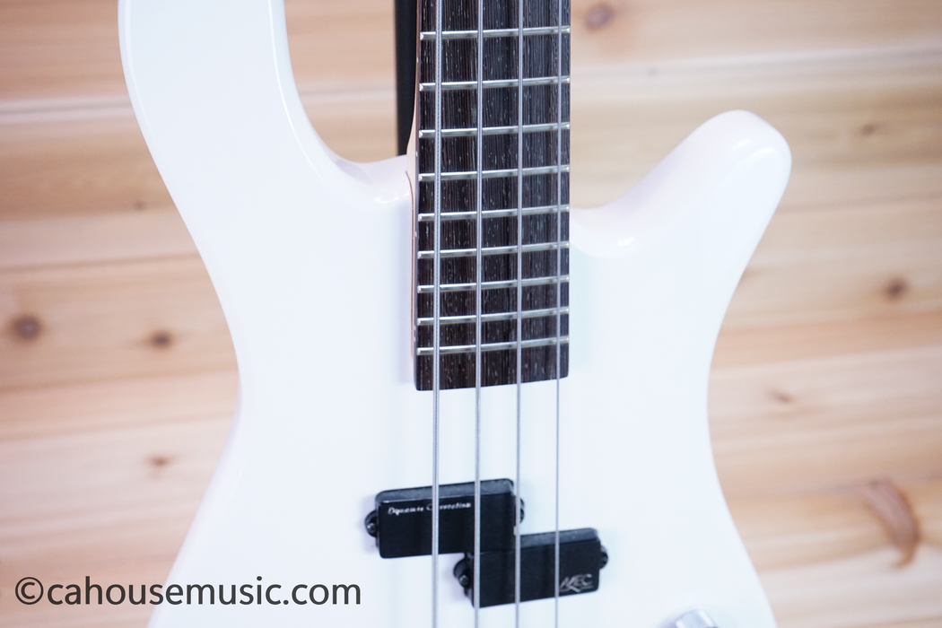 Warwick RockBass Streamer LX Bass Guitar White Used