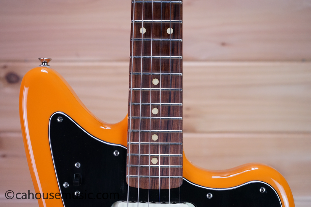 Fender Player Jaguar Pau Ferro Fingerboard Electric Guitar Capri Orange Used
