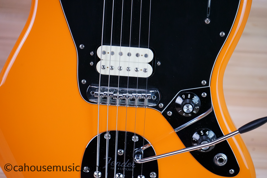 Fender Player Jaguar Pau Ferro Fingerboard Electric Guitar Capri Orange Used