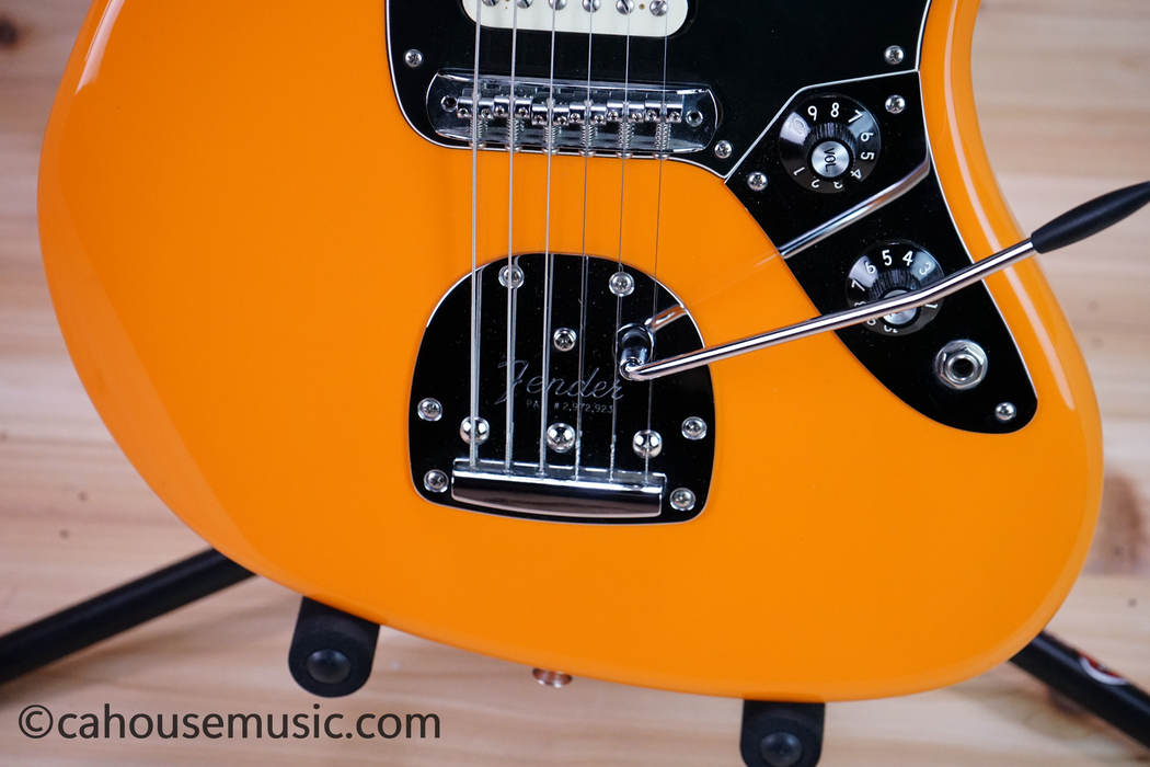 Fender Player Jaguar Pau Ferro Fingerboard Electric Guitar Capri Orange Used