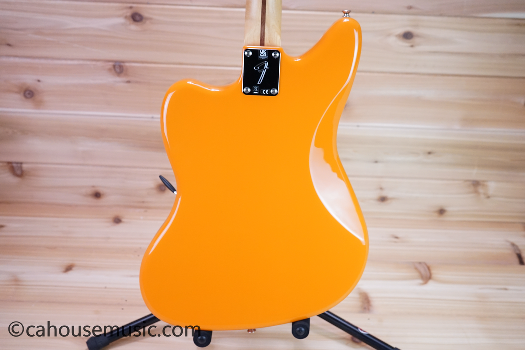 Fender Player Jaguar Pau Ferro Fingerboard Electric Guitar Capri Orange Used