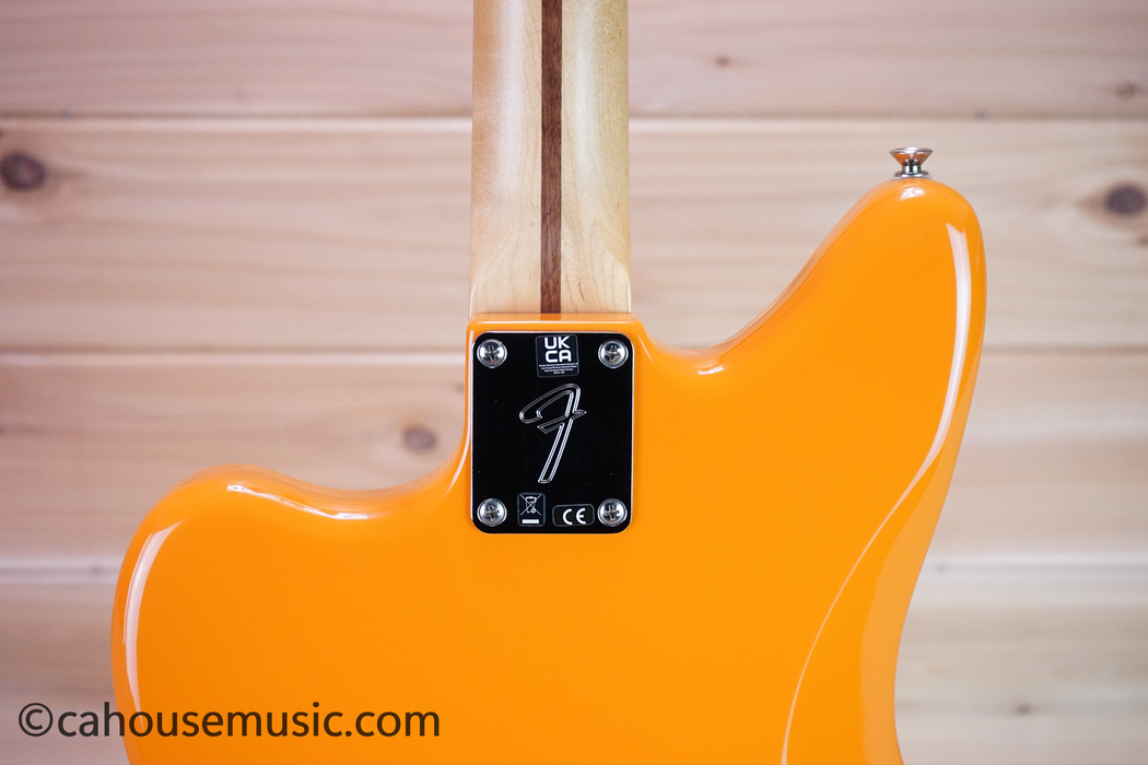 Fender Player Jaguar Pau Ferro Fingerboard Electric Guitar Capri Orange Used