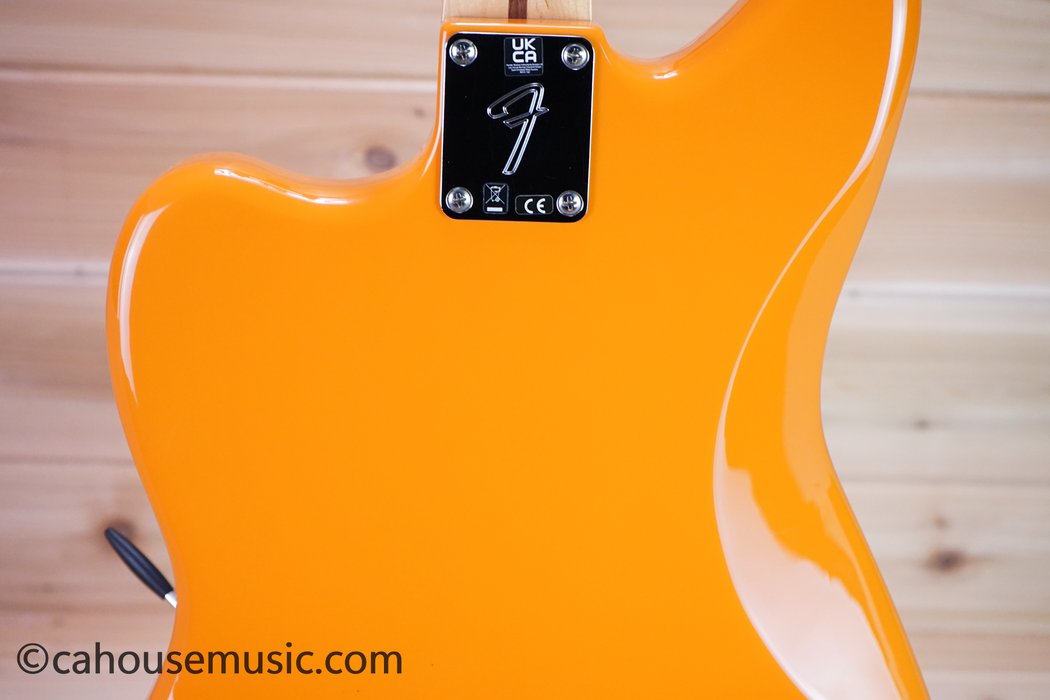 Fender Player Jaguar Pau Ferro Fingerboard Electric Guitar Capri Orange Used