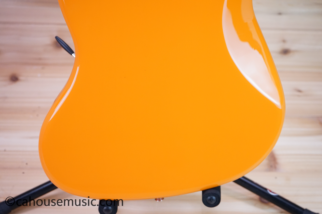 Fender Player Jaguar Pau Ferro Fingerboard Electric Guitar Capri Orange Used