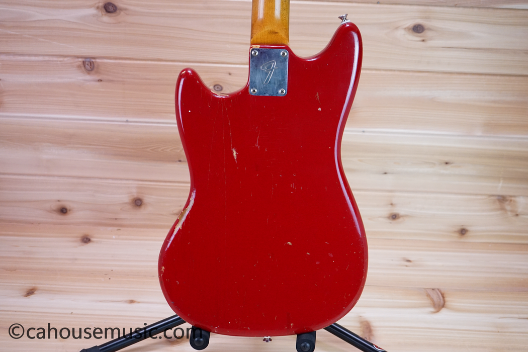 1966 Fender Duo-Sonic II Dakota Red Electric Guitar Used
