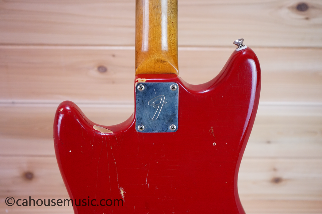 1966 Fender Duo-Sonic II Dakota Red Electric Guitar Used